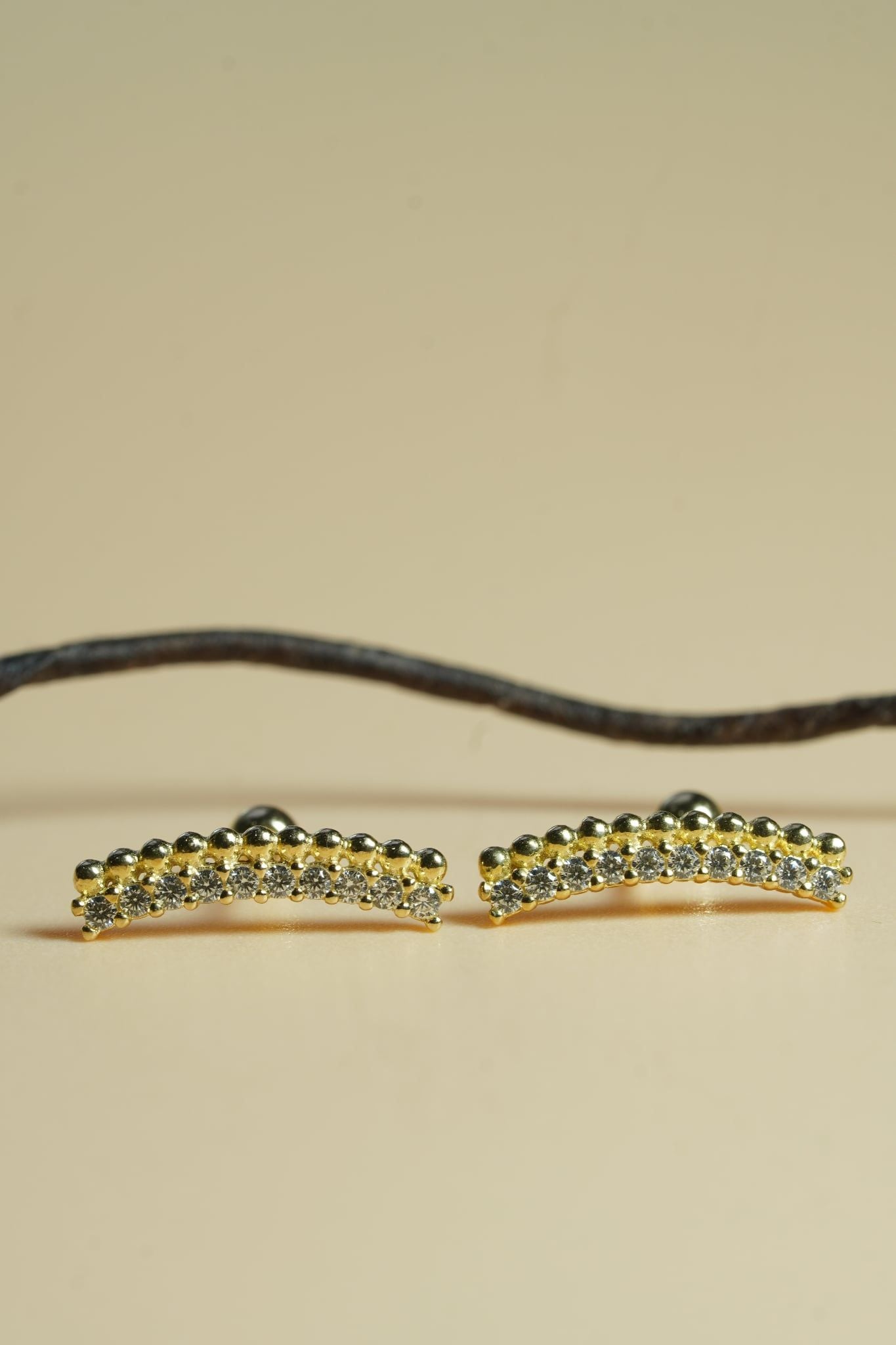 Hoa tai vàng 14k xinh (ER-GLD-107)