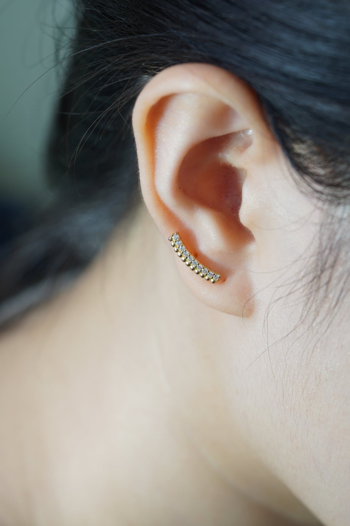 Hoa tai vàng 14k xinh (ER-GLD-107)