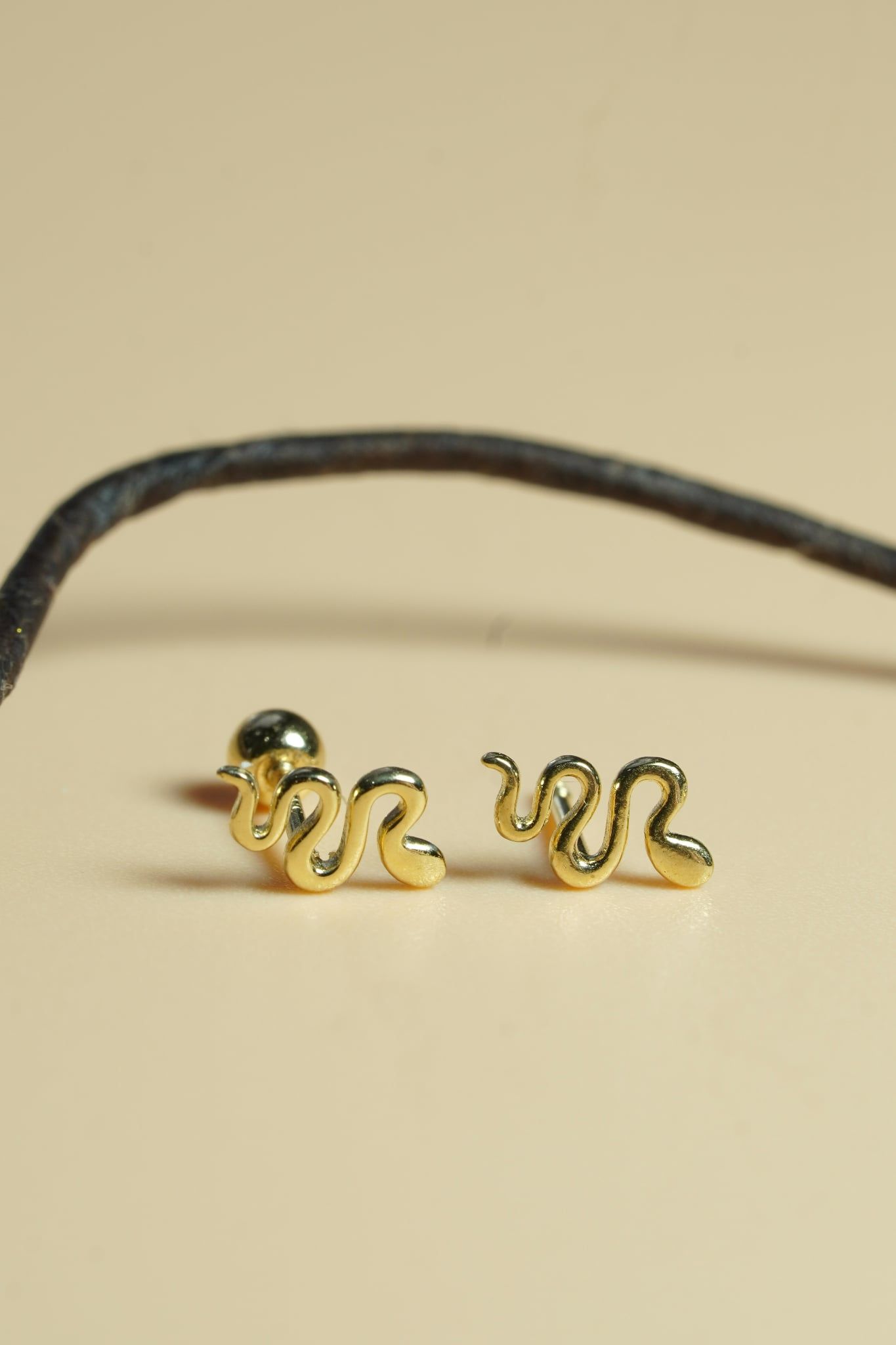 Hoa tai vàng 14k hoa xinh (ER-GLD-109)