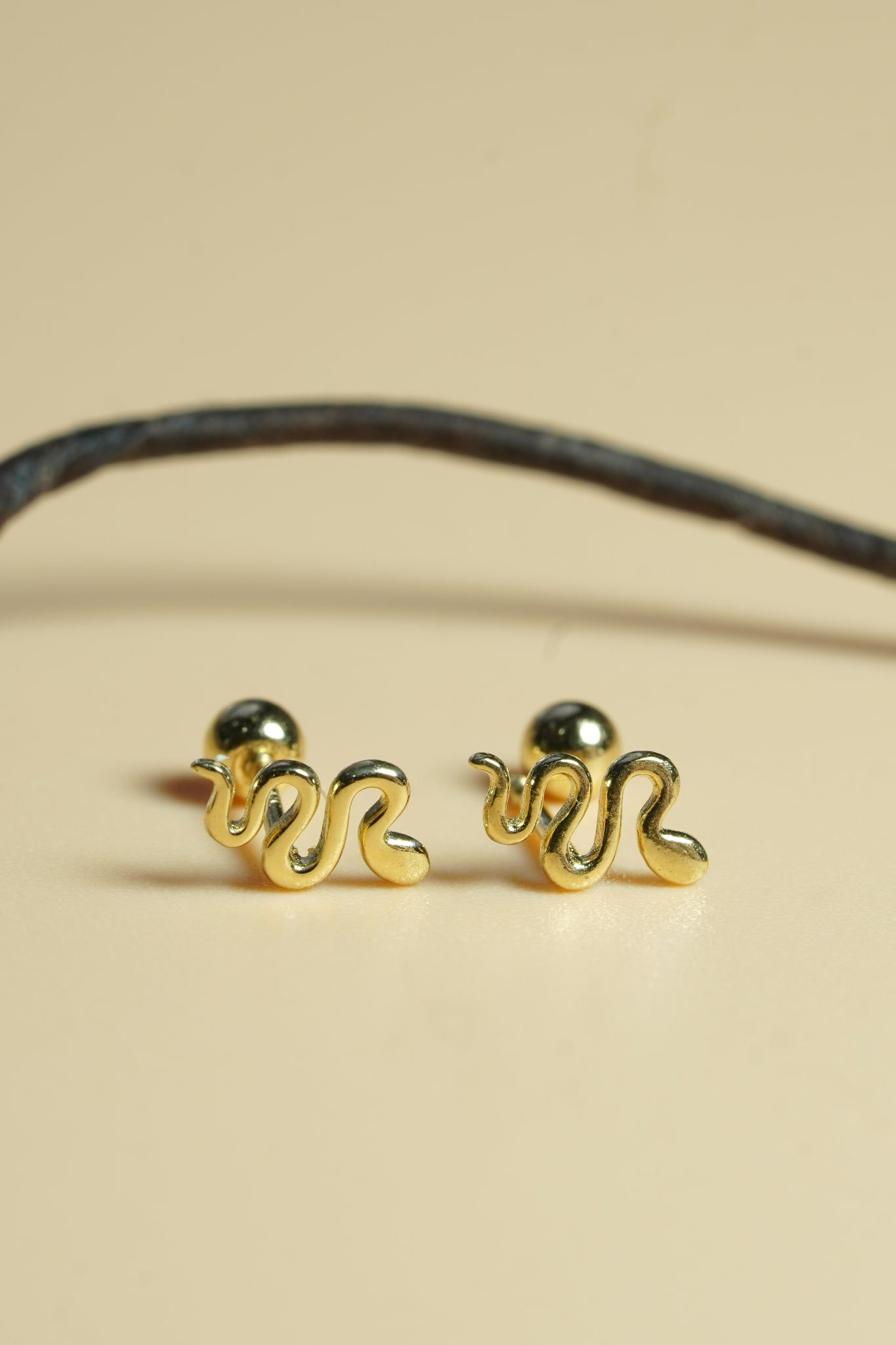 Hoa tai vàng 14k hoa xinh (ER-GLD-109)