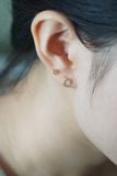 Hoa tai vàng 14k xinh (ER-GLD-121)