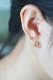 Hoa tai vàng 14k xinh (ER-GLD-121)