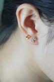 Hoa tai vàng 14k hoa xinh (ER-GLD-119)