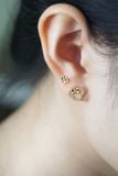 Hoa tai vàng 14k xinh (ER-GLD-112)