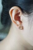 Hoa tai vàng 14k xinh (ER-GLD-112)