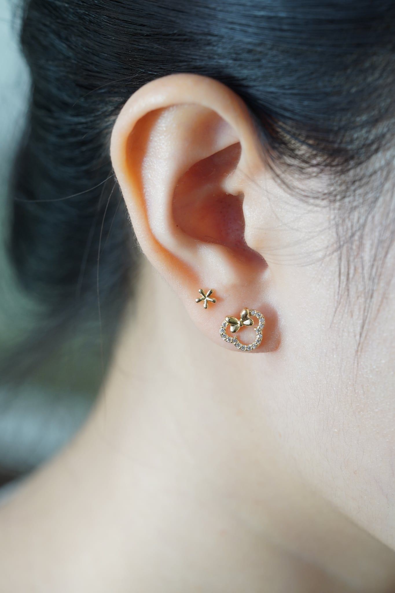 Hoa tai vàng 14k xinh (ER-GLD-112)