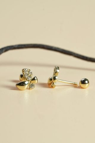  Hoa tai vàng 14k bướm xinh (ER-GLD-120) 