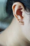 Hoa tai vàng 14k nút thắt ( ER-GLD-130)