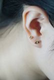 Hoa tai vàng 14k cá đá (ER-GLD-124)