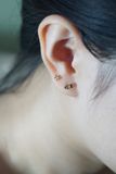 Hoa tai vàng 14k cá đá (ER-GLD-124)