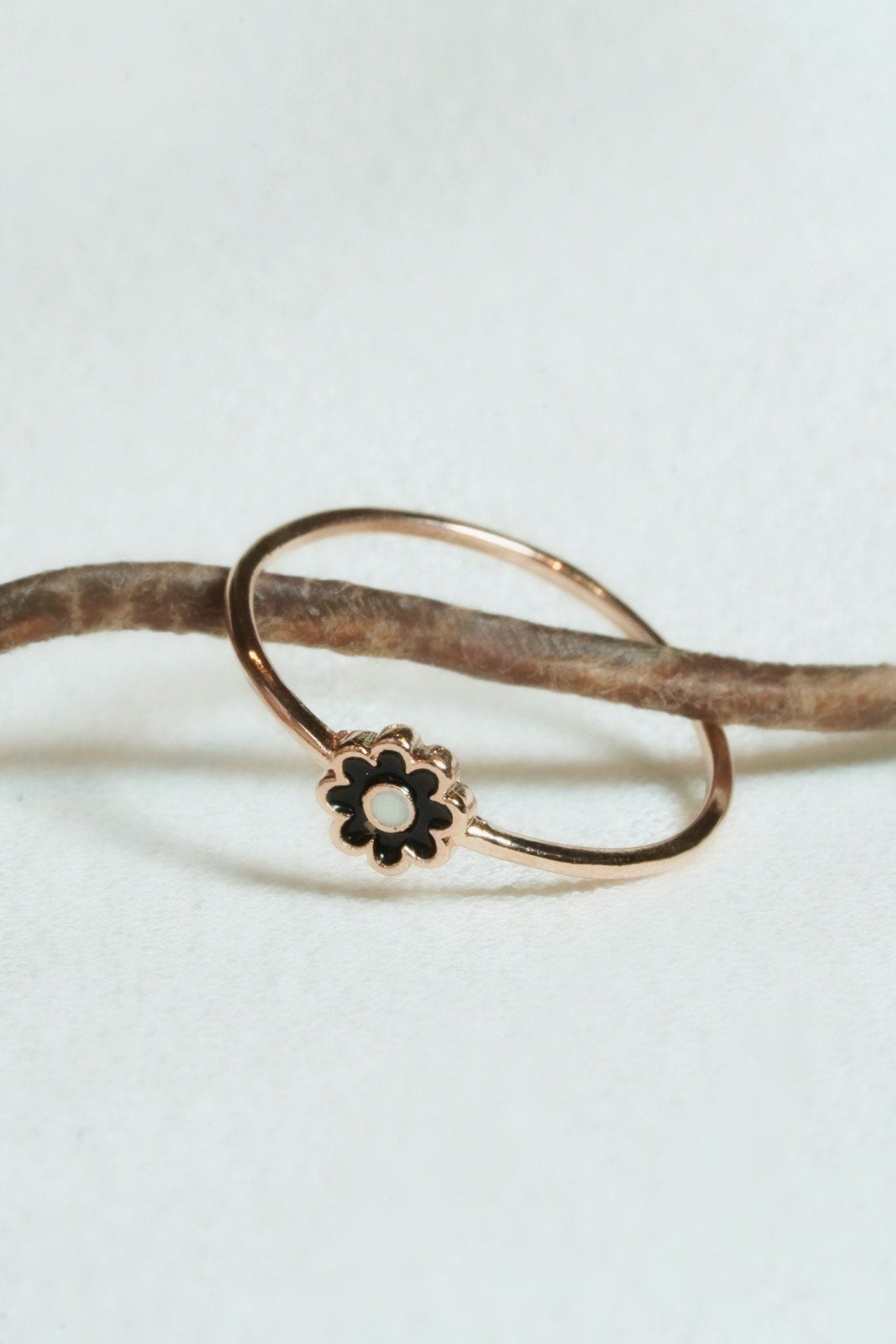 [ancafe-accessories] Nhẫn R250K-100-5-VH-HOA ĐEN