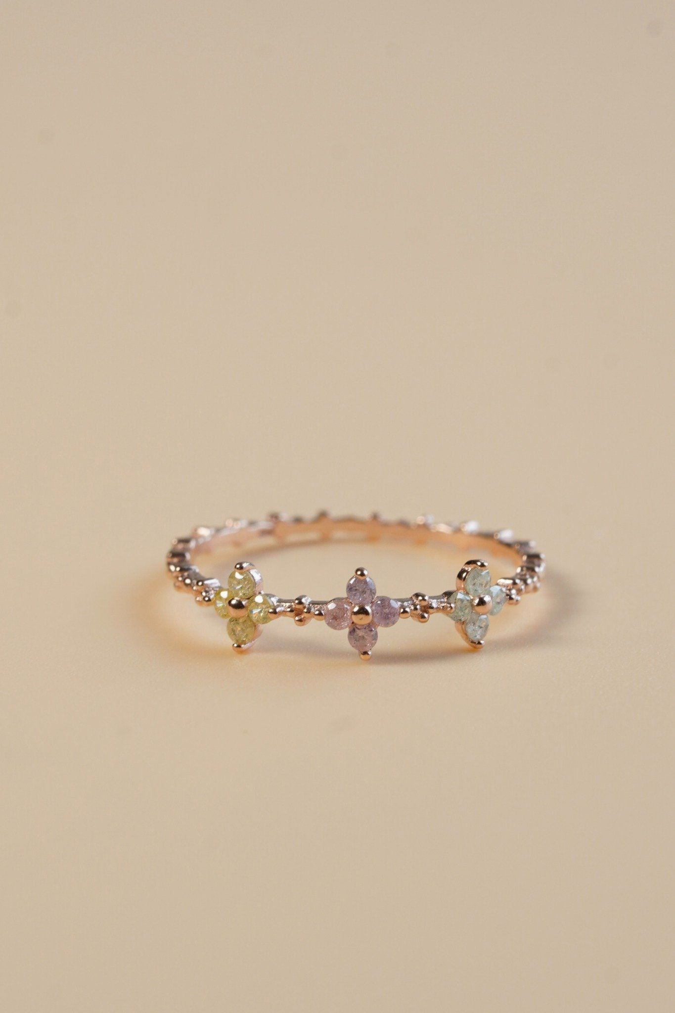 [ancafe-accessories] Nhẫn R350K-094-12-VH-ĐÁ VÀNG