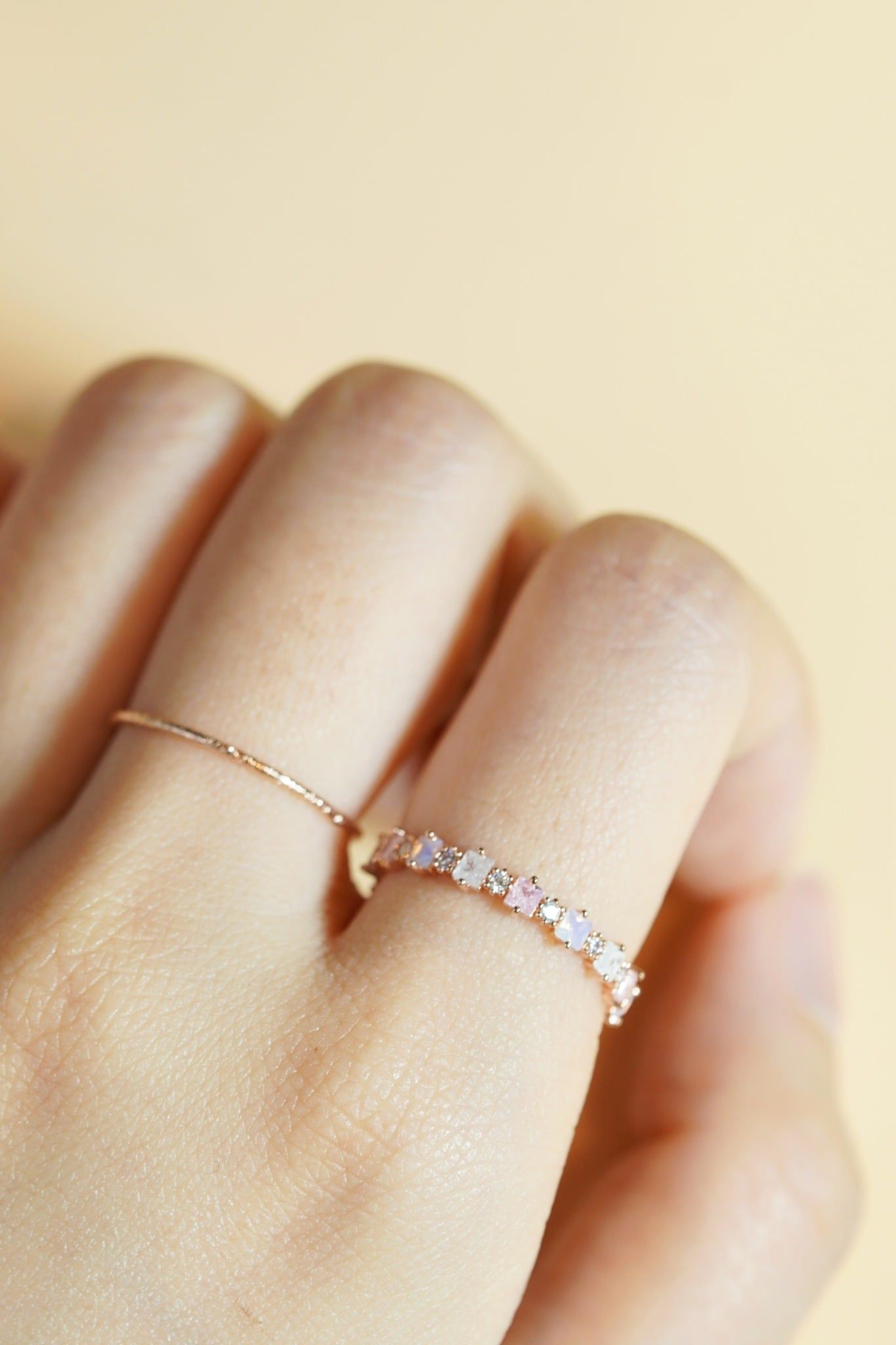 [ancafe-accessories] Nhẫn R290K-064-12-VH-ĐÁ HỒNG