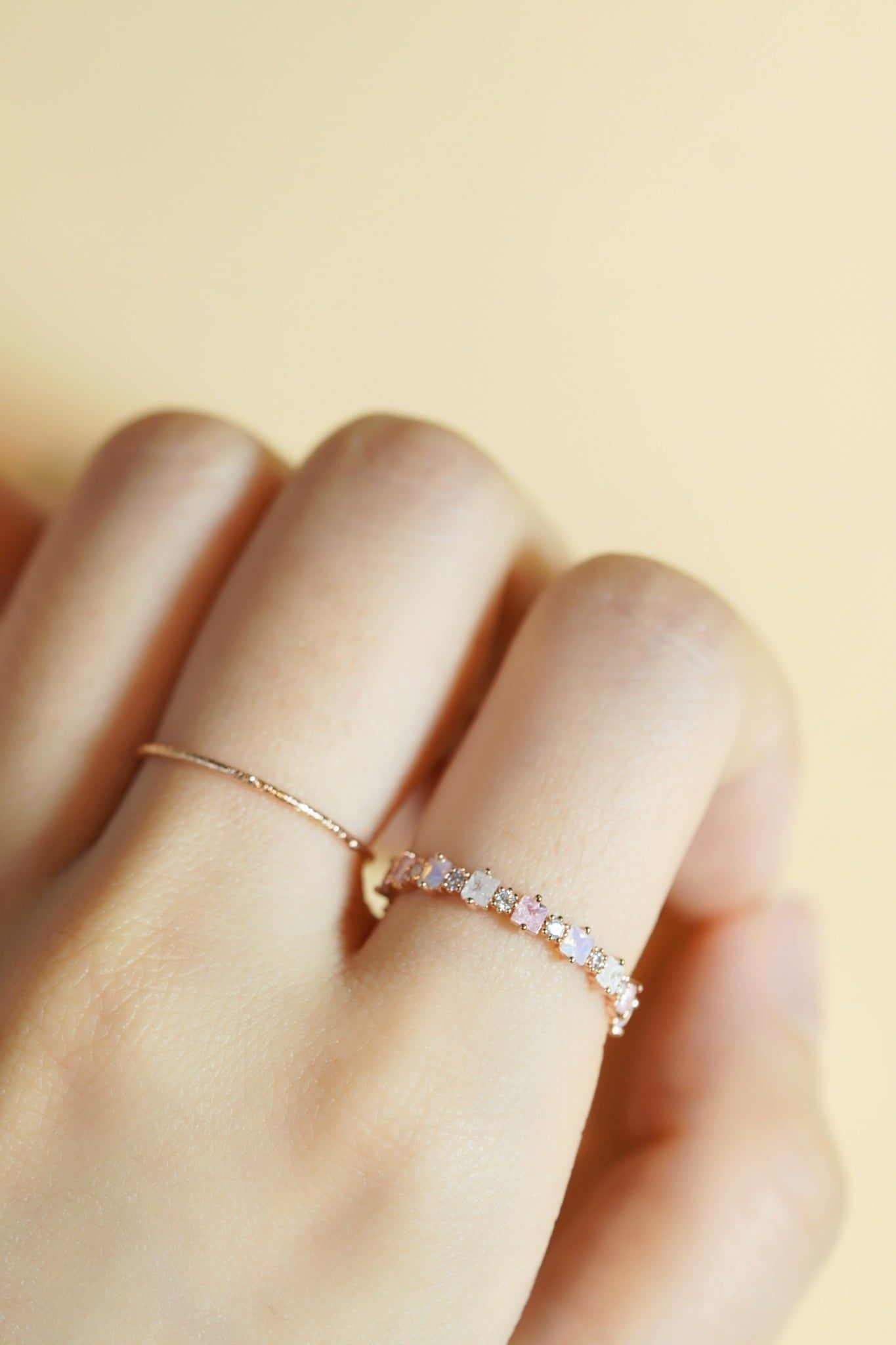 [ancafe-accessories] Nhẫn R290K-064-12-VH-ĐÁ HỒNG