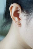 Hoa tai vàng hoa 5 cánh (ER-GLD-086-VV)