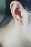 Hoa tai vàng 14K hoa xinh (ER-GLD-055)