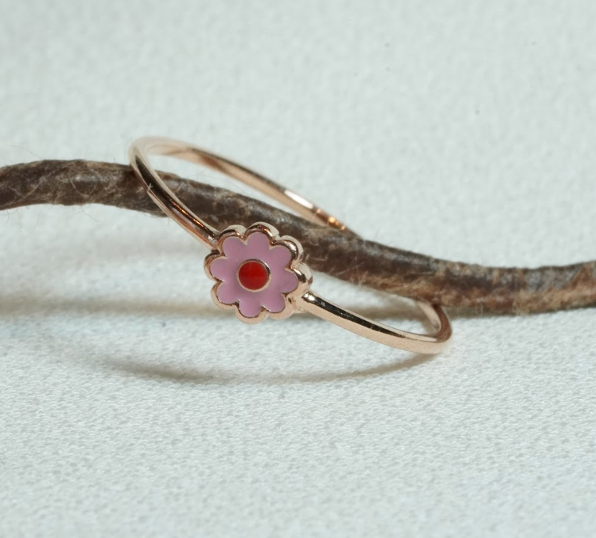 [ancafe-accessories] Nhẫn R250K-100-5-VH-HOA HỒNG