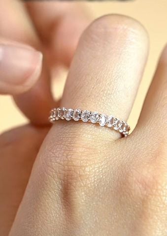  [ancafe-accessories] Nhẫn R250K-275-12-VH-ĐÁ TRONG 