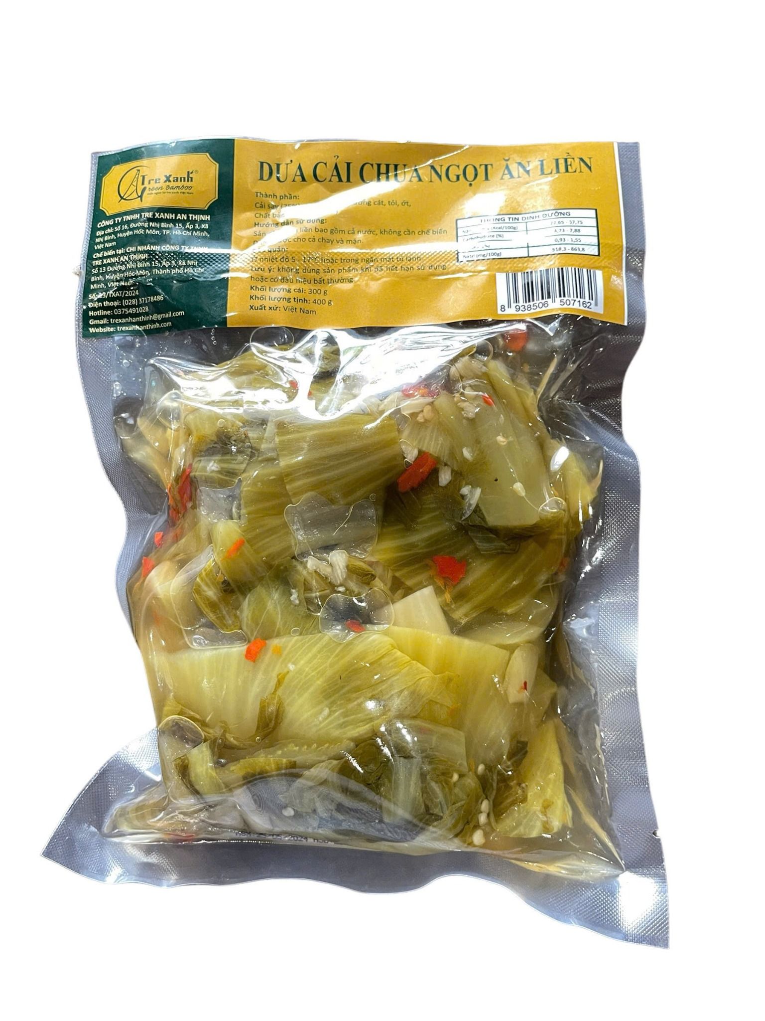  DƯA CẢI CHUA NGỌT ĂN LIỀN 