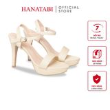 giày sandal nữ cao gót 3cm Hanatabi quai 1 xếp hậu c đế TA bigsize cao cấp (35-41) mã HNSDG3F927