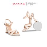 Giày Sandal Nữ Cao Gót Nhọn 9cm Hanatabi Quai Chéo Đế TA Cao Cấp Bigsize (35-41) Mã HNSDG9F1268