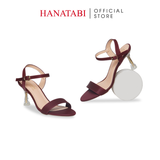 Giày Sandal Nữ Cao Gót Nhọn Mika 7cm Hanatabi Quai Ngang Hậu C Đế TA Bigsize (35-41) Mã HNSDG57F1237