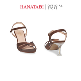 Giày Sandal Nữ Cao Gót Nhọn Mika 7cm Hanatabi Quai Chéo Hậu C Đế TA Bigsize (35-41) Mã HNSDG57F1236