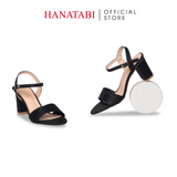 Giày Sandal Nữ Cao Gót 3cm_5cm_7cm Hanatabi Quai 2 Xếp Hậu C Đế TA Bigsize (35-41) Mã HNSDG57F1180