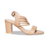 Giày Sandal Nữ Cao Gót 7cm Hanatabi Quai Ngang Hậu Khóa Sau Đế TA Bigsize (35-41) Mã HNSDG7F1236