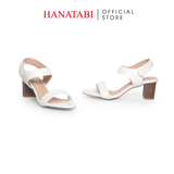 Giày Sandal Nữ Gót Cao 5cm Hanatabi Quai Ngang Hậu Xé Sau Đế TA Bigsize (35-41) Mã HNSDG5F1175