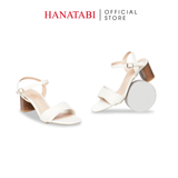 Giày Sandal Nữ Cao Gót 5cm_7cm Hanatabi Quai 2 Xếp Mũi Vuông HậuC Đế TA Bigsize(35-41) Mã HNSDG5F898