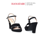 Giày Sandal Nữ Cao Gót 10cm Hanatabi Quai Ngang Hậu C Đế TA Cao Cấp Bigsize (35-39) Mã HNSDG10F1246