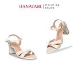 Giày Sandal Nữ Cao Gót 3cm_5cm_7cm Hanatabi Quai Chéo Hậu C Đế TA Bigsize (35-41) Mã HNSDG7F1010