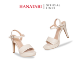 Giày Sandal Nữ Cao Gót 11cm Hanatabi Quai Bảng Ngang 1 Xếp HậuC Đế TA Bigsize (34-41) Mã HNSDG11F813