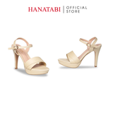 Giày Sandal Nữ Cao Gót 11cm Hanatabi Quai Bảng 1 Xếp Hậu C Đế TA Bigsize (34-41) Mã HNSDG11F933