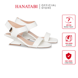 Giày Sandal Nữ Đế Xuồng Siêu Nhẹ 5cm Hanatabi Quai Ngang Hậu Xé Sau Bigsize (35-41) Mã HNSDG5F1196