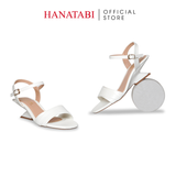 Giày Sandal Nữ Đế Xuồng Cao 5cm Hanatabi Quai Ngang 2 Xếp Hậu C Bigisze (35-41) Mã HNSDG5F1262