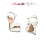 Giày Sandal Nữ Cao Gót 11cm Hanatabi Quai Bảng 1 Xếp Hậu C Đế TA Bigsize (34-41) Mã HNSDG11F933