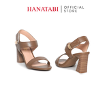 Giày Sandal Nữ Gót Cao 7cm Hanatabi Quai Ngang Hậu Xé Sau Có Khóa Đế TA Chống Trượt Bigsize (35-41) Mã HNSDG7F1178