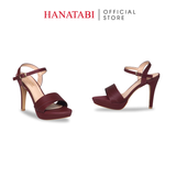 Giày Sandal Nữ Cao Gót 11cm Hanatabi Quai Bảng 1 Xếp Hậu C Đế TA Bigsize (34-41) Mã HNSDG11F933