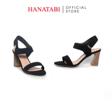 Giày Sandal Nữ Gót Cao 7cm Hanatabi Quai Ngang Hậu Xé Sau Có Khóa Đế TA Chống Trượt Bigsize (35-41) Mã HNSDG7F1178