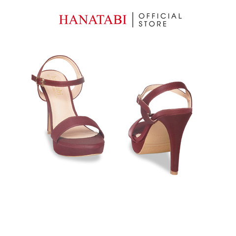 Giày Sandal Nữ Cao Gót 11cm Hanatabi Quai Bảng Ngang Hậu C Đế TA Bigsize (34-41) Mã HNSDG11F927
