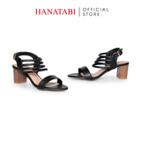 Giày Sandal Nữ Cao Gót 5cm_7cm Hanatabi Quai Ngang Hậu Khóa Sau Đế TA Bigsize (35-41) Mã HNSDG5F1235