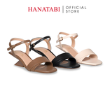 Giày Sandal Nữ Đế Xuồng Cao 5cm Hanatabi Quai Ngang 1 Xếp Hậu C Bigisze (35-41) Mã HNSDG5F1263