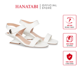 Giày Sandal Nữ Đế Xuồng Siêu Nhẹ 5cm Hanatabi Quai Ngang Hậu Xé Trước Bigsize (35-41) Mã HNSDG5F1197