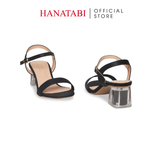 Giày Sandal Nữ Cao Gót Mika 5cm_7cm Hanatabi Quai Ngang Mũi Vuông Đế TA Bigsize (35-41) Mã HNSDG887