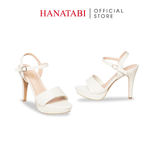Giày Sandal Nữ Cao Gót 11cm Hanatabi Quai Bảng 2 Xếp Hậu C Đế TA Bigsize (34-41) Mã HNSDG11F935