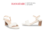 Giày Sandal Nữ Cao Gót 5cm_7cm Hanatabi Quai 1 Xếp Mũi Vuông HậuC Đế TA Bigsize (35-41) Mã HNSDG5F896