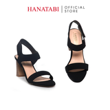 Giày Sandal Nữ Gót Cao 7cm Hanatabi Quai Ngang Hậu Xé Sau Đế TA Chống Trượt Bigsize (35-41) Mã HNSDG7F1180