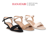 Giày Sandal Nữ Đế Xuồng Cao 5cm Hanatabi Quai Ngang 2 Xếp Hậu C Bigisze (35-41) Mã HNSDG5F1262